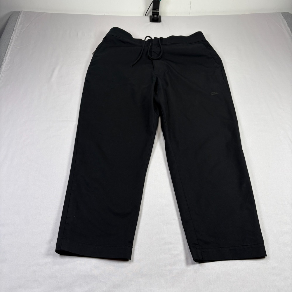 Nike Pants Mens Size 32 Black Sportswear Style Essential Utility Lifestyle Track